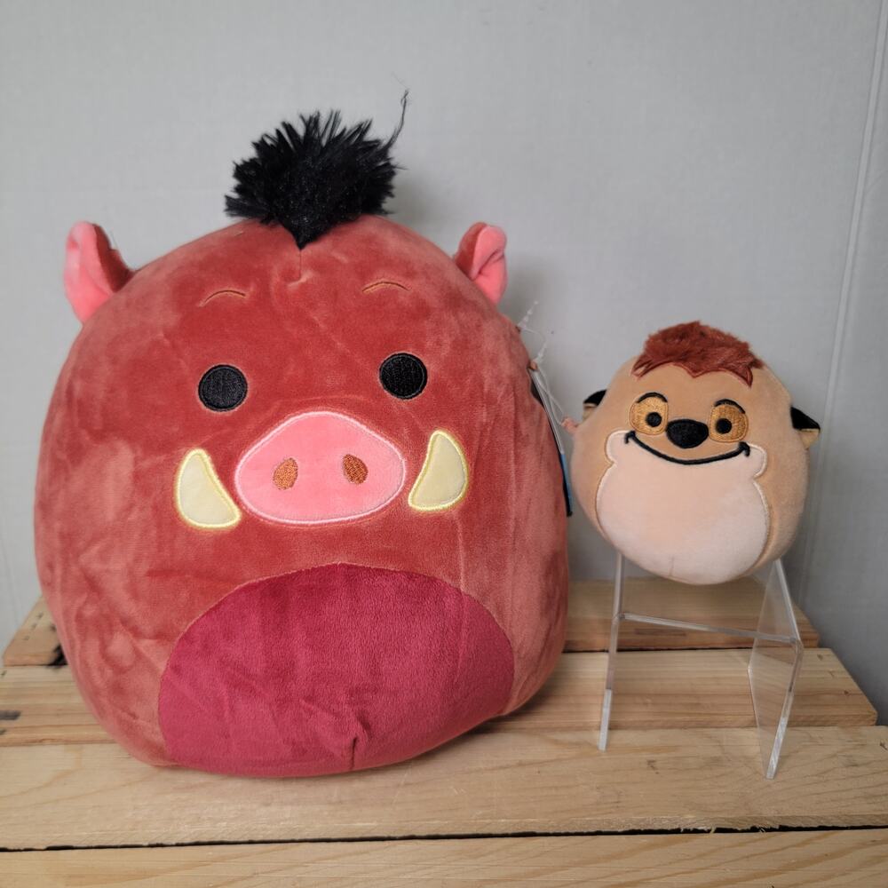 Disney x Squishmallows Pumbaa and Timon Set - NWT